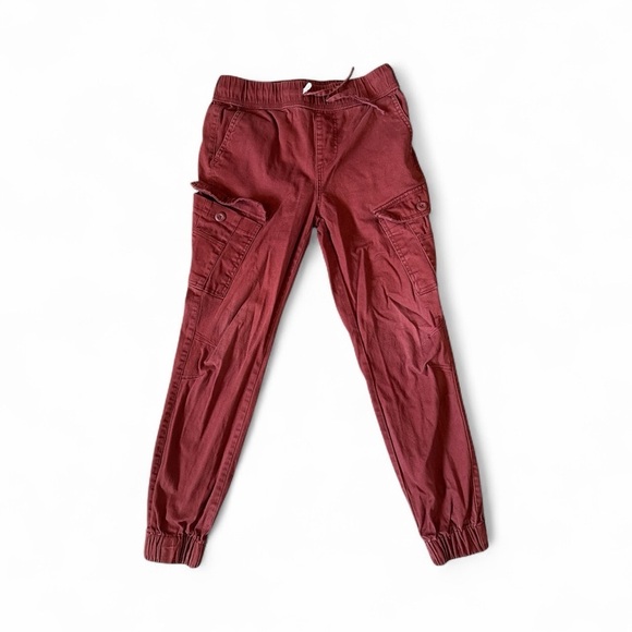Ring of Fire Other - Ring of Fire Burgundy Cargo Joggers for Kids
